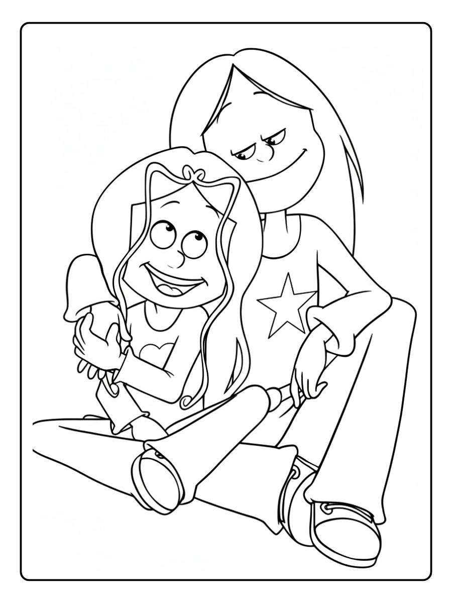 Coloriage Les Sisters (3)