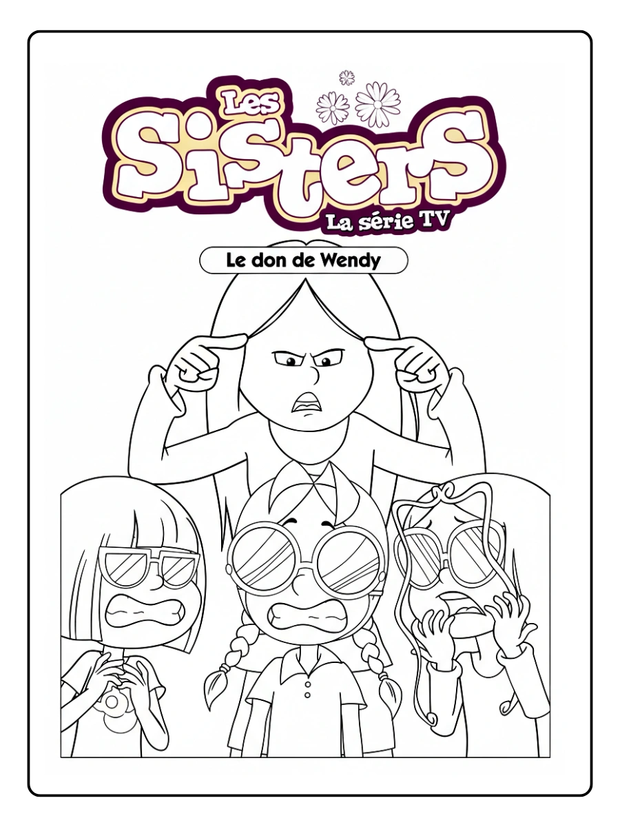 Coloriage Les Sisters (8)