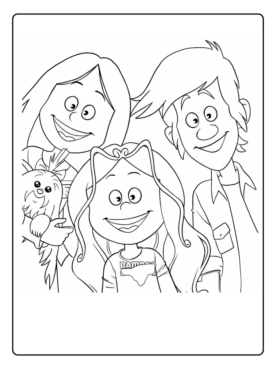 Coloriage Les Sisters (9)