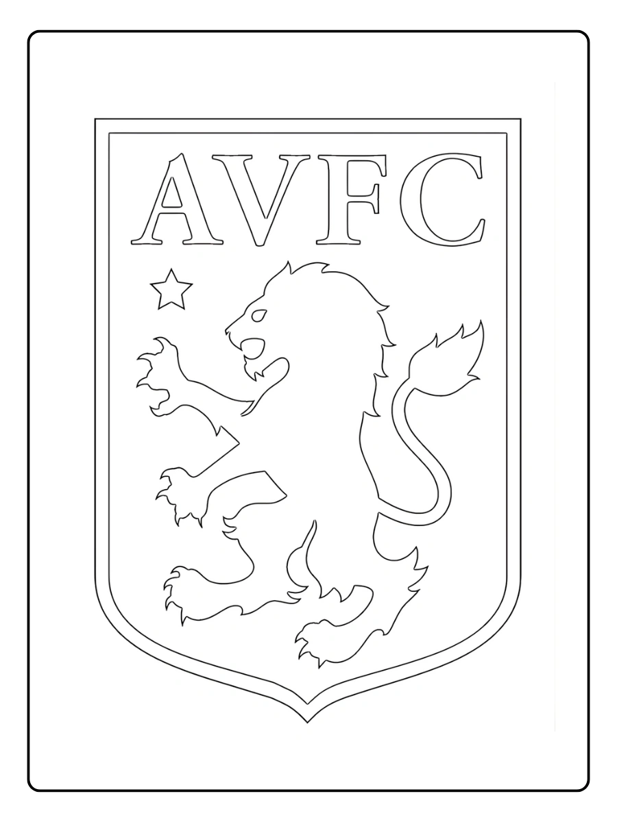 Coloriage Logo de Foot (4)