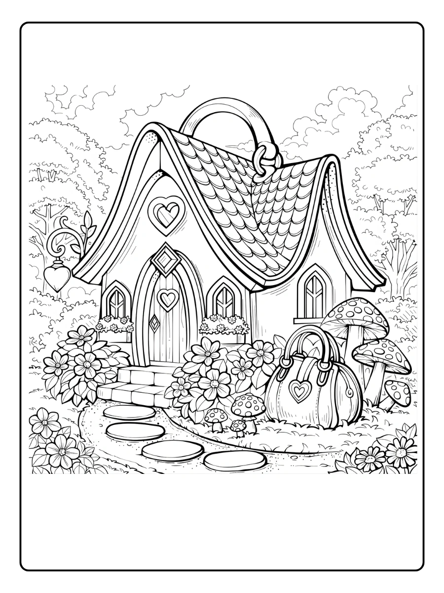 Coloriage Maison (14)