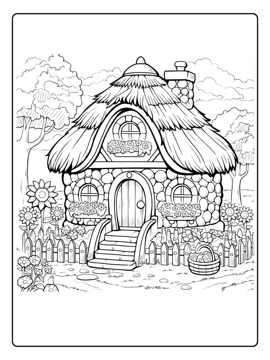 Coloriage Maison (16)