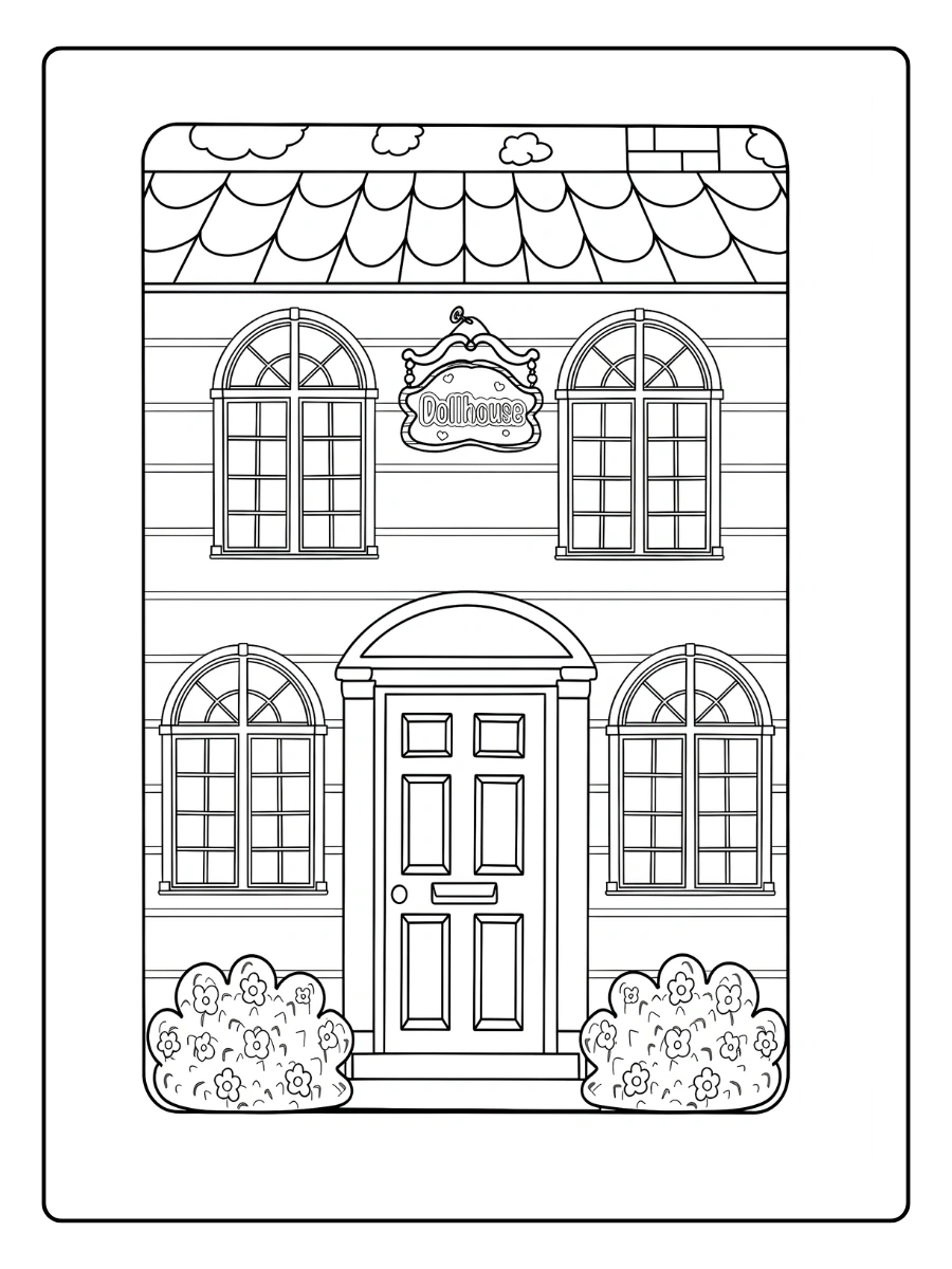 Coloriage Maison (25)