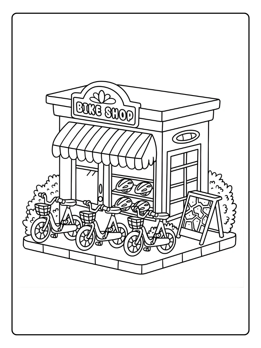 Coloriage Maison (8)