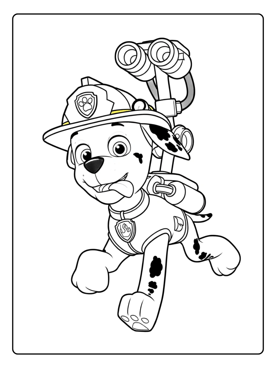 Coloriage Marcus Pat' Patrouille (4)
