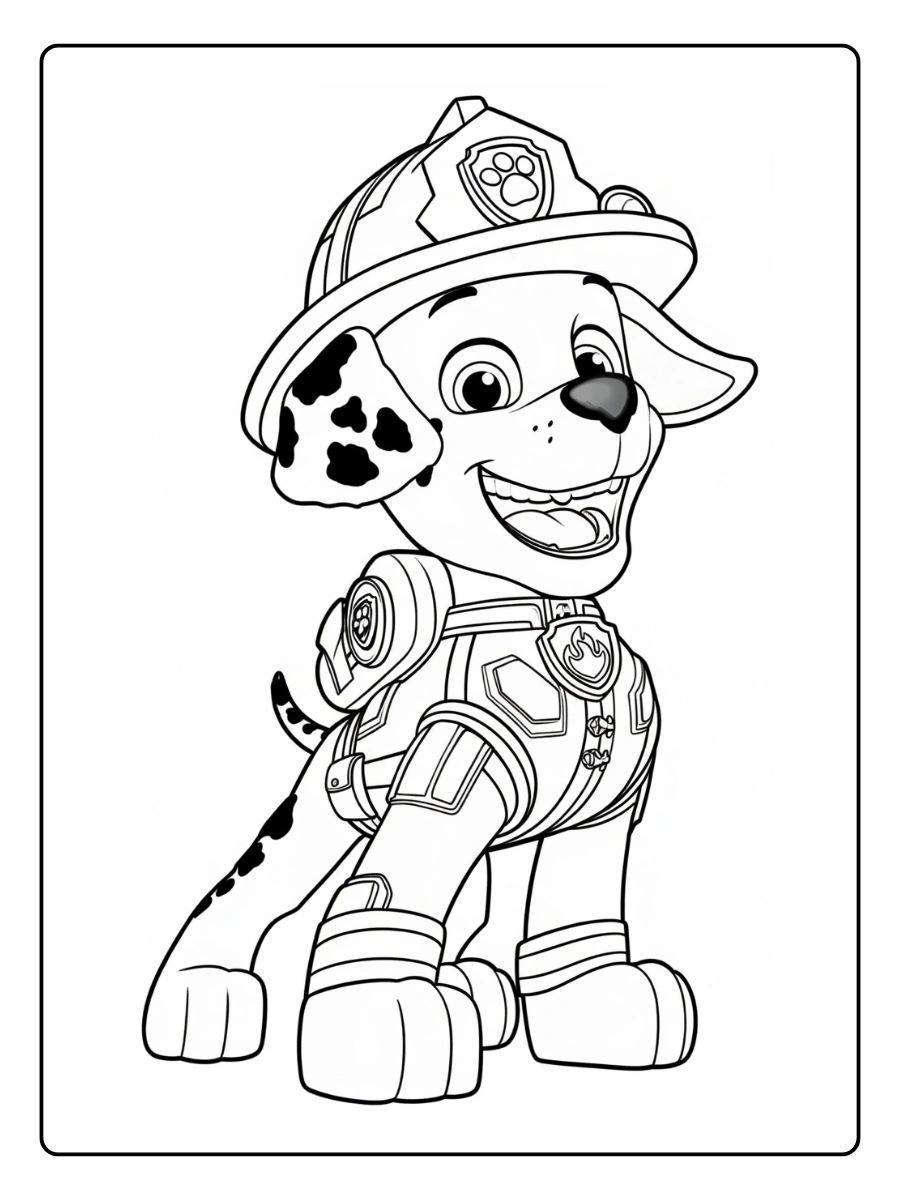 Coloriage Marcus Pat' Patrouille (6)