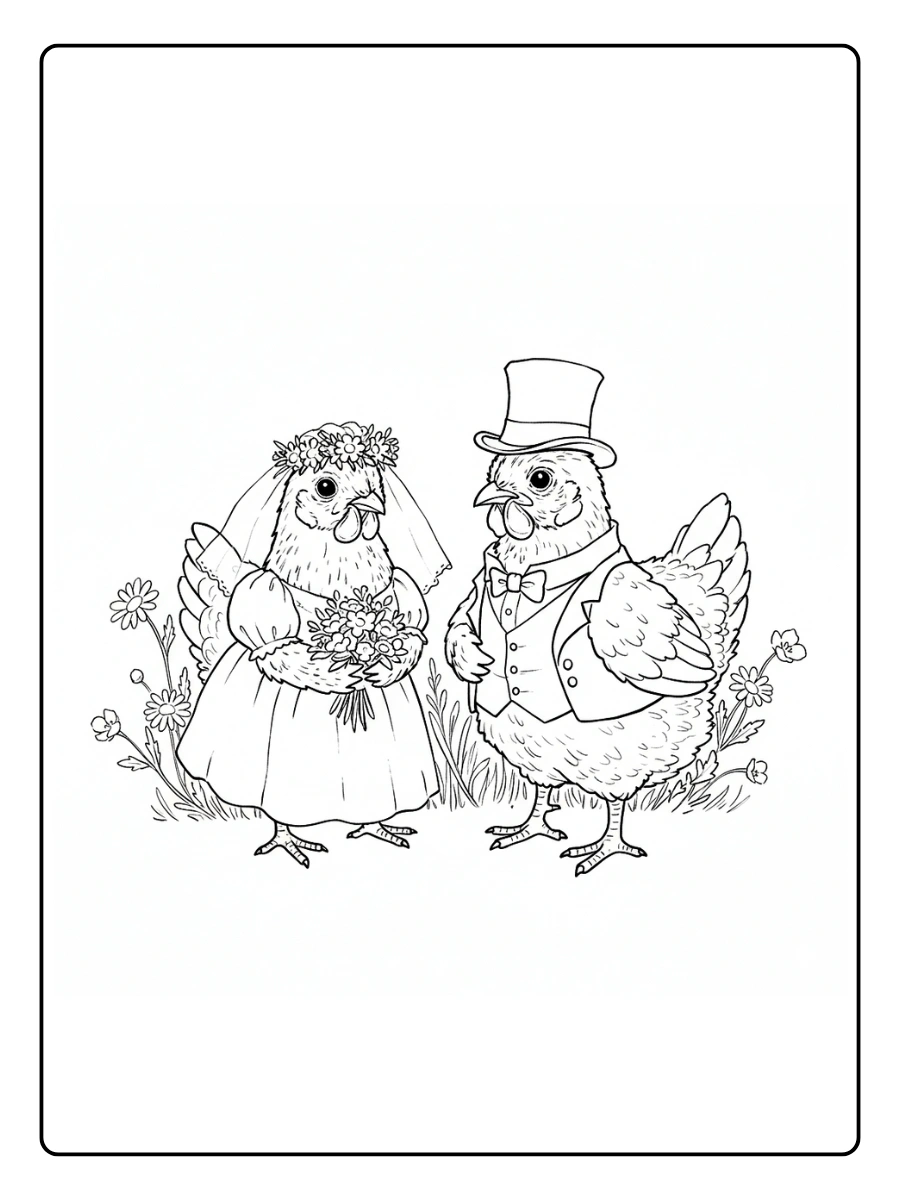 Coloriage Mariage (23)