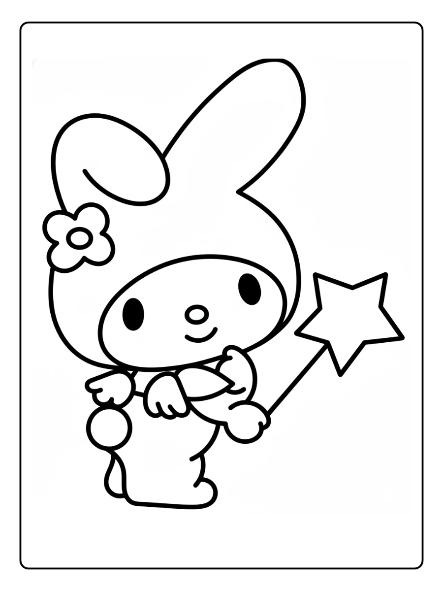 Coloriage My Melody (1)