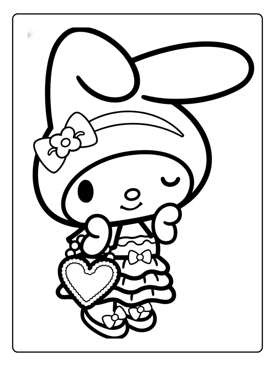 Coloriage My Melody (10)