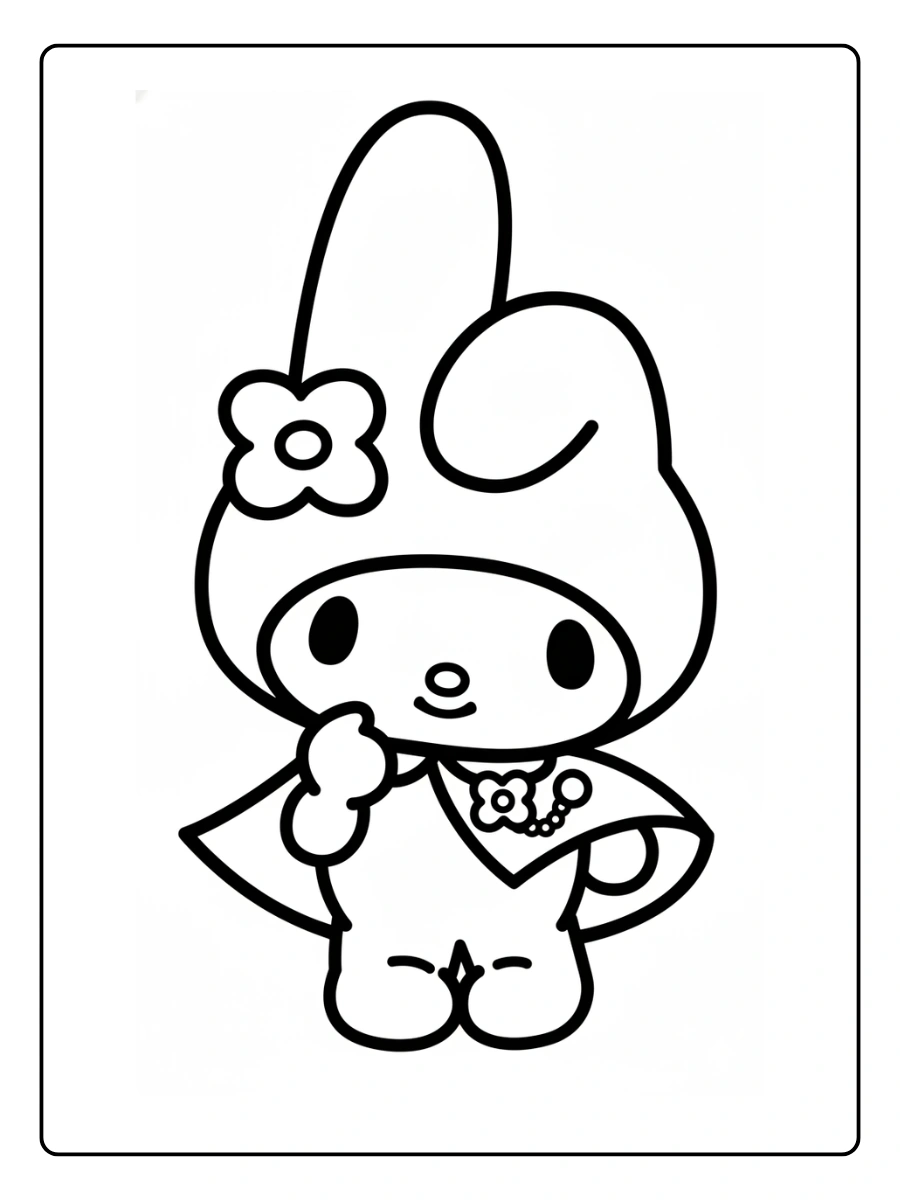 Coloriage My Melody (11)