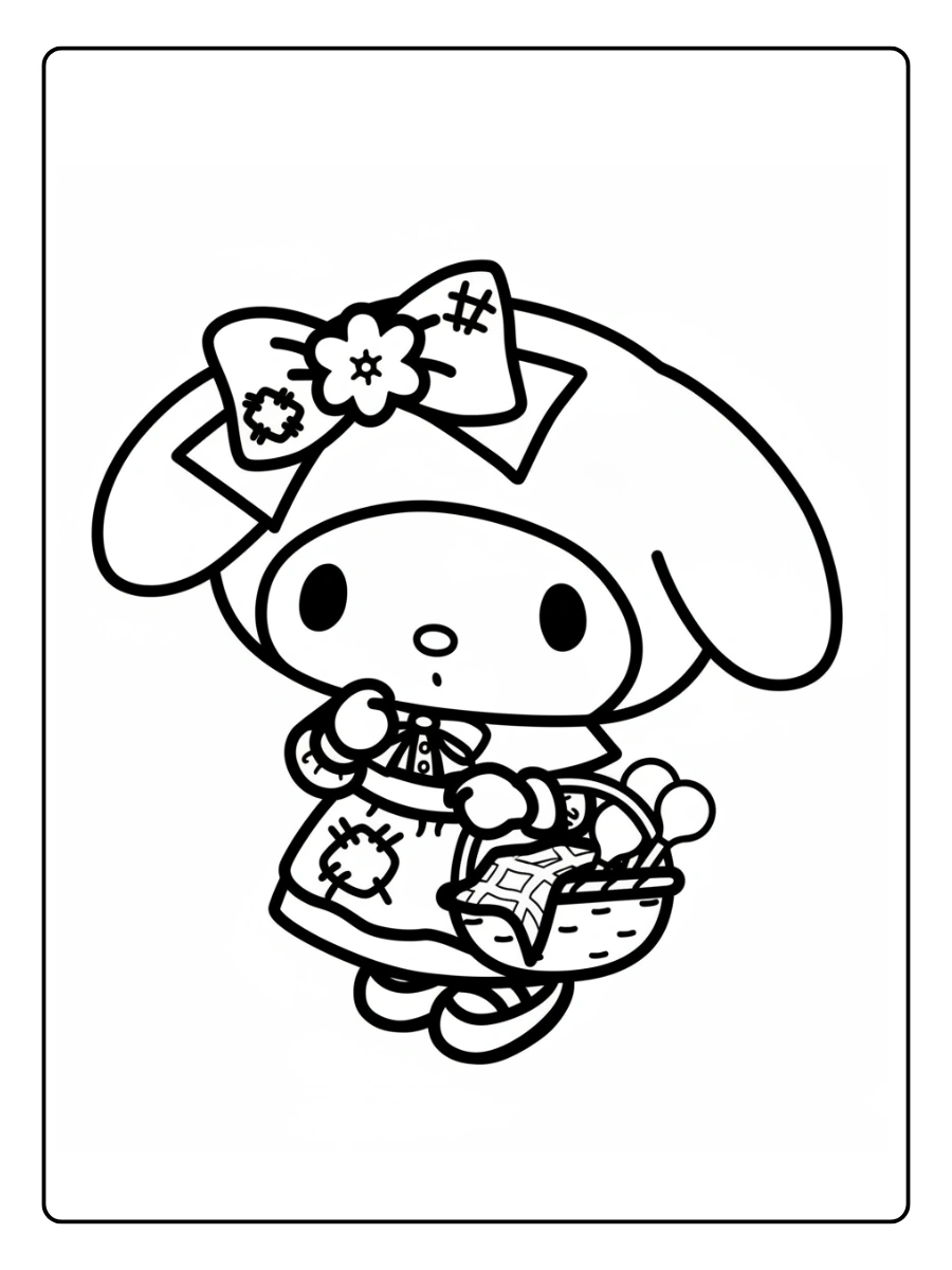 Coloriage My Melody (12)
