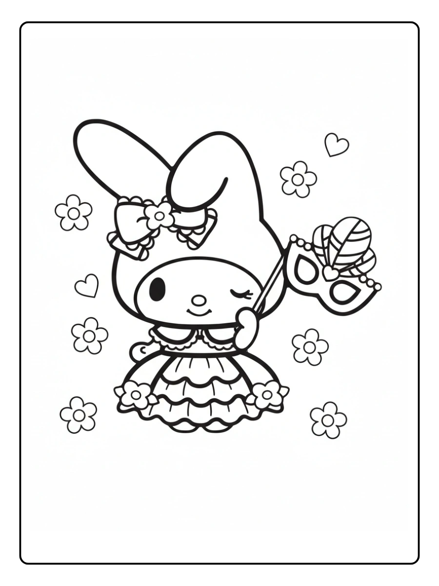 Coloriage My Melody (13)
