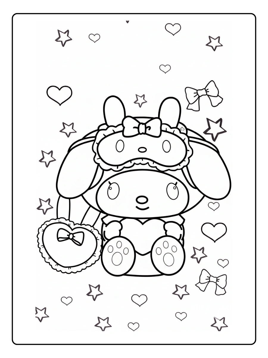 Coloriage My Melody (15)