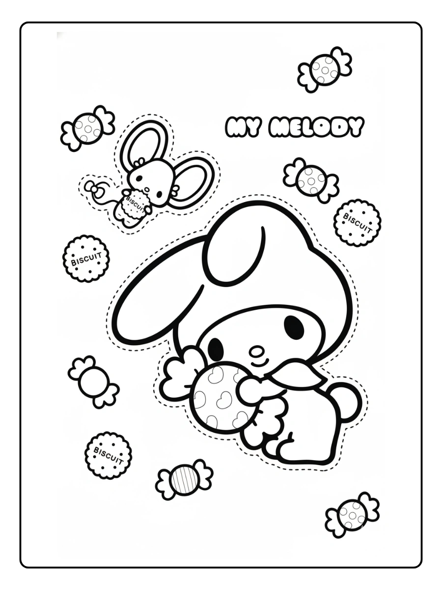 Coloriage My Melody (18)