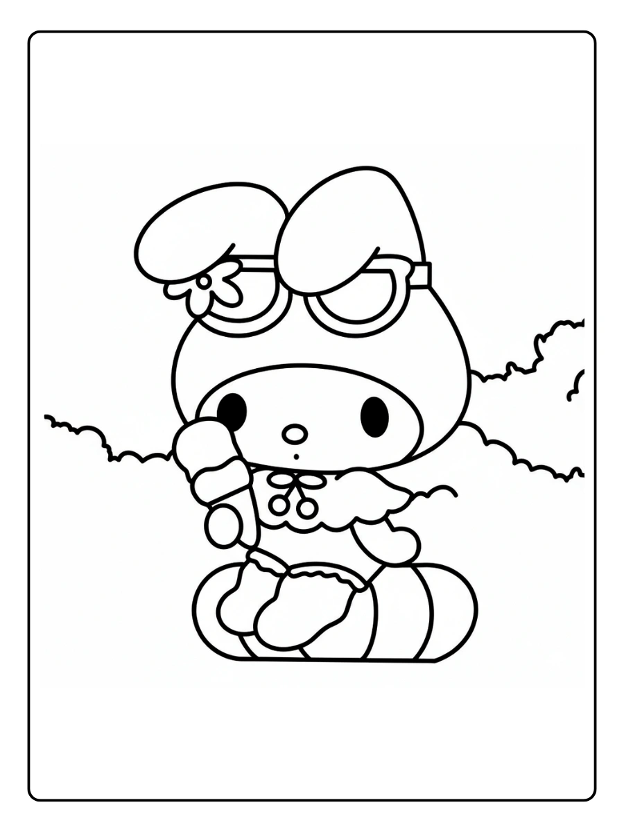 Coloriage My Melody (19)