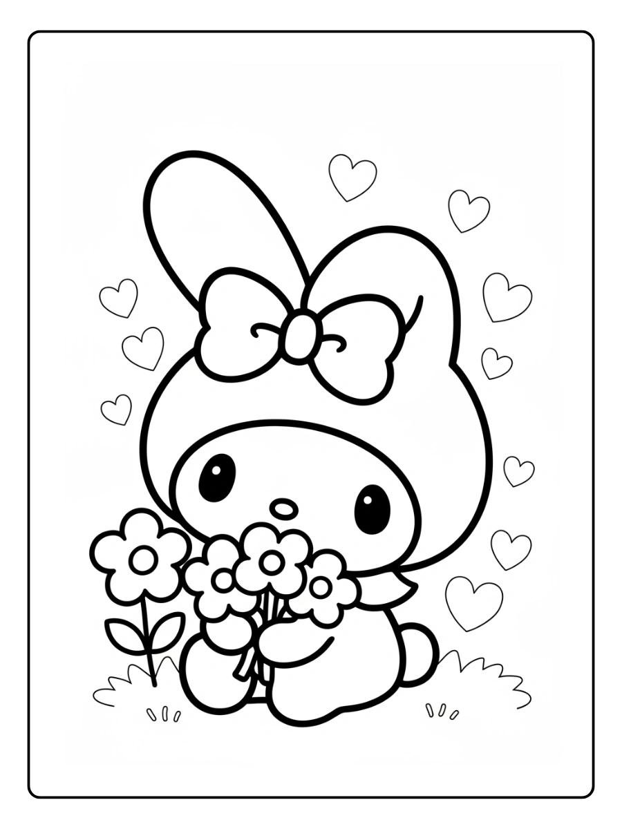 Coloriage My Melody (2)