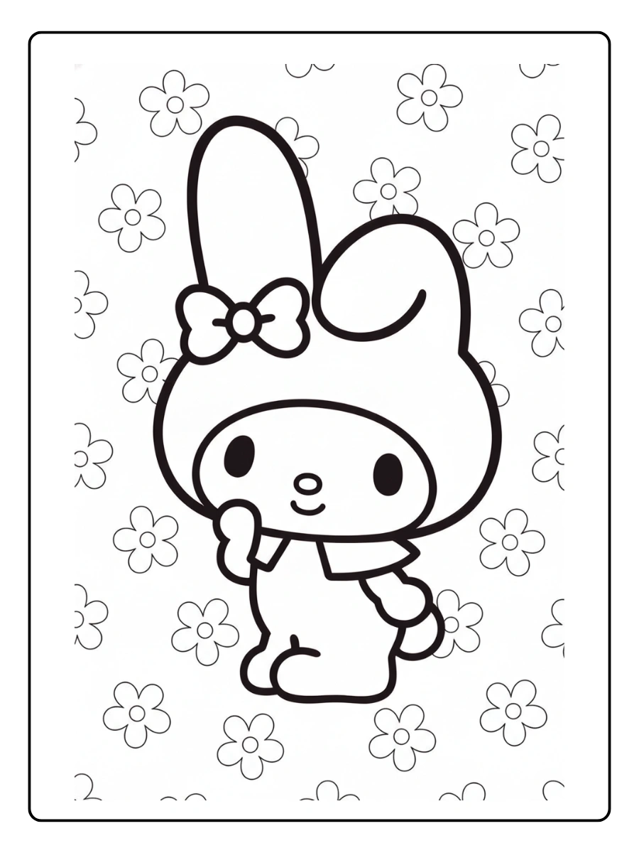 Coloriage My Melody (3)