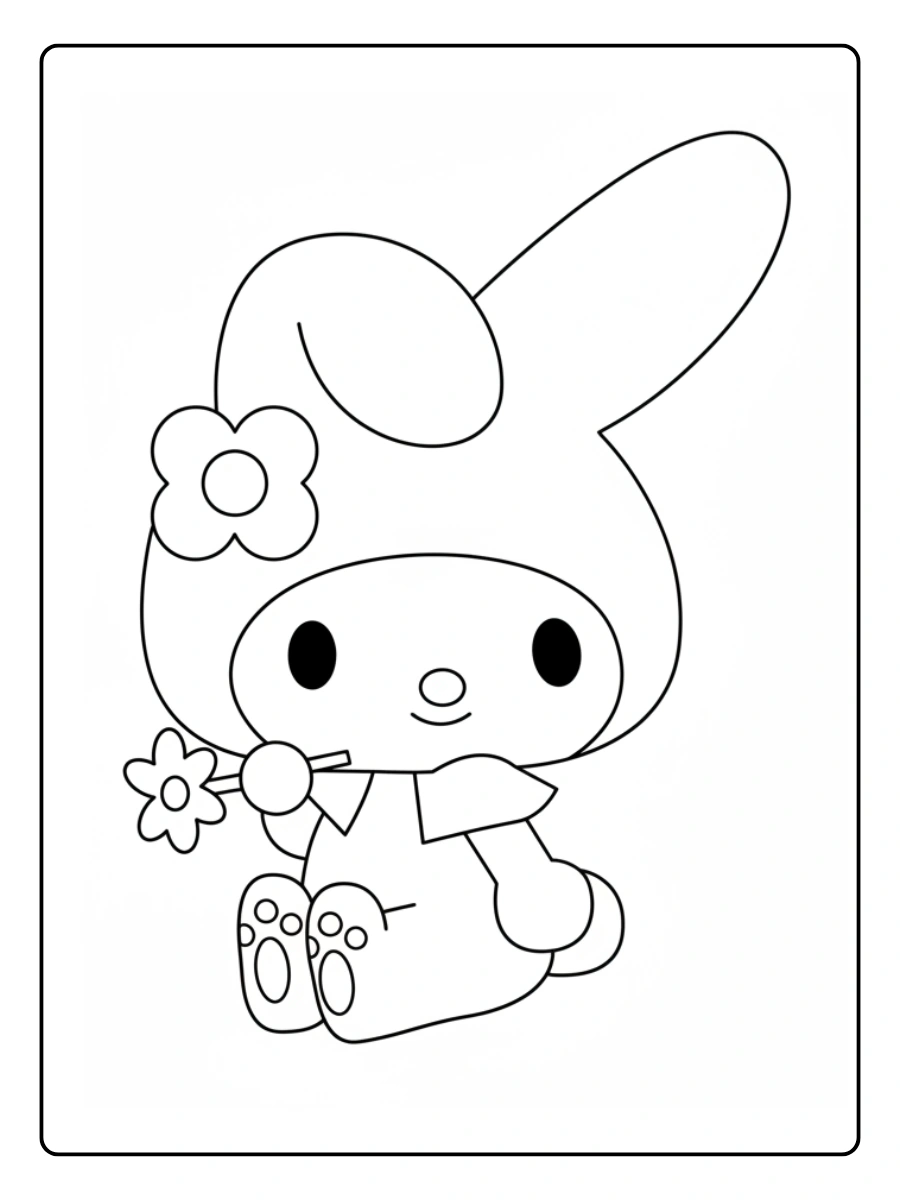 Coloriage My Melody (4)
