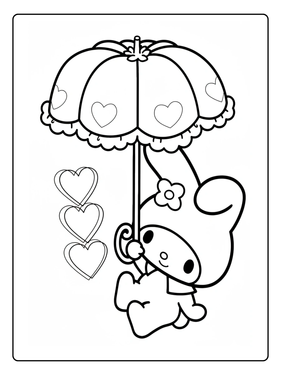 Coloriage My Melody (5)