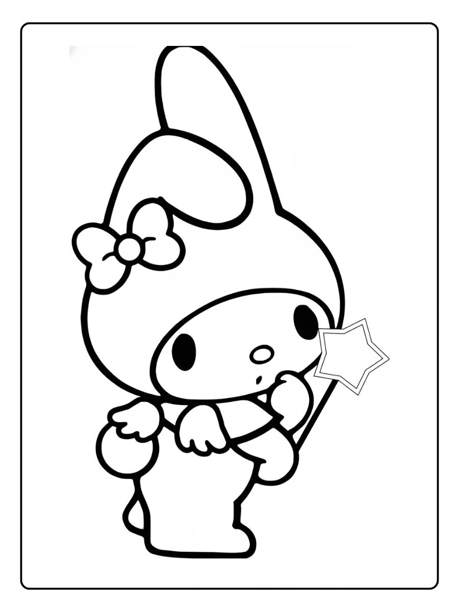 Coloriage My Melody (6)