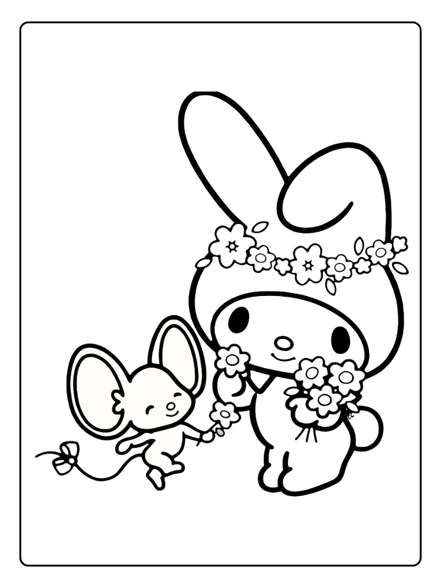 Coloriage My Melody (7)
