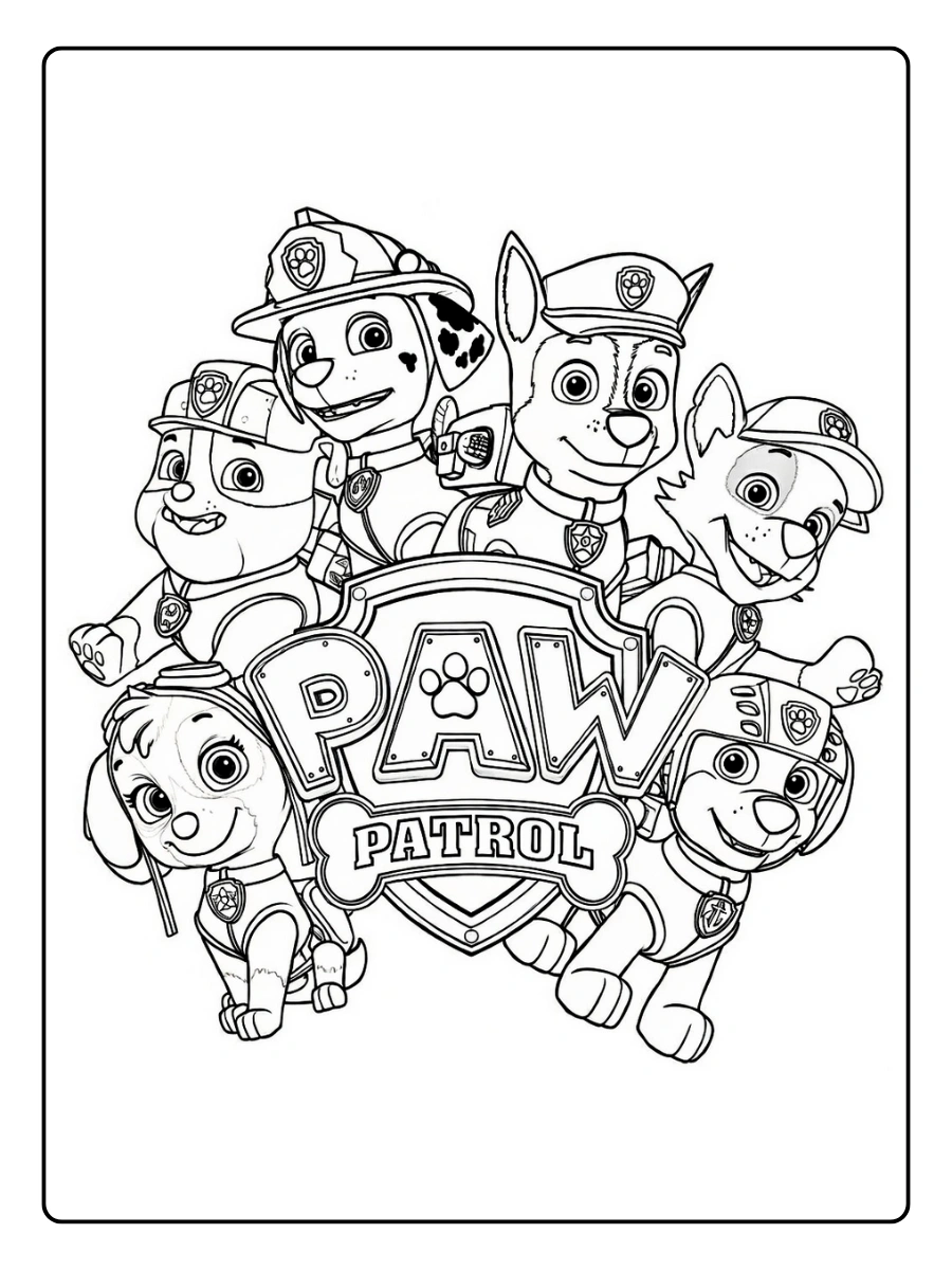 Coloriage Pat' Patrouille (2)