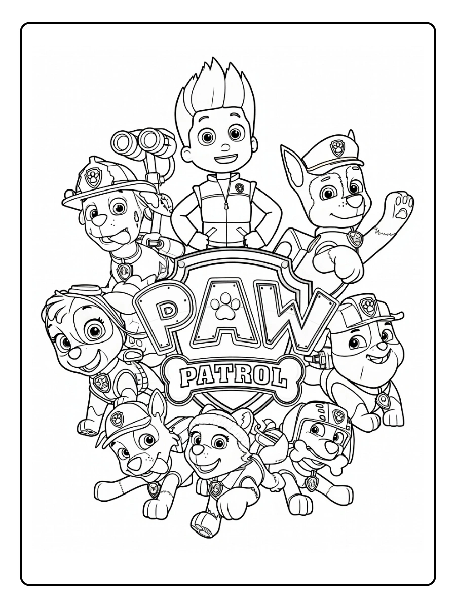 Coloriage Pat' Patrouille (3)