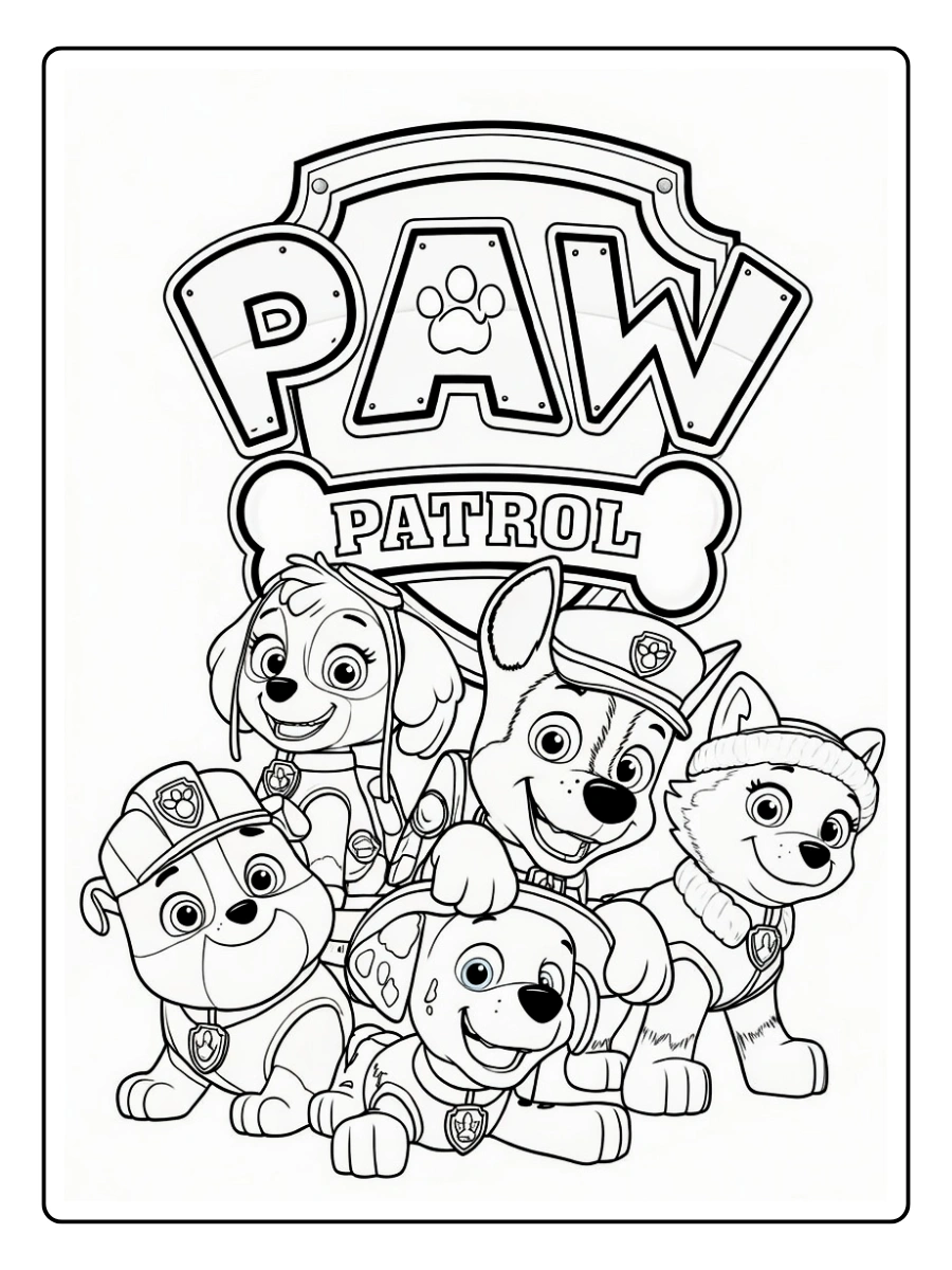 Coloriage Pat' Patrouille (4)