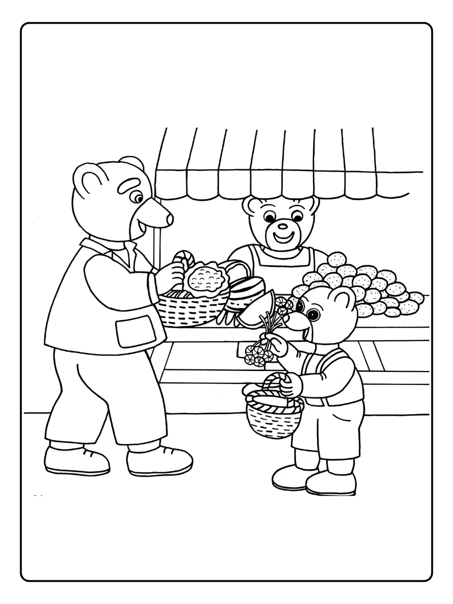 Coloriage Petit Ours Brun (10)