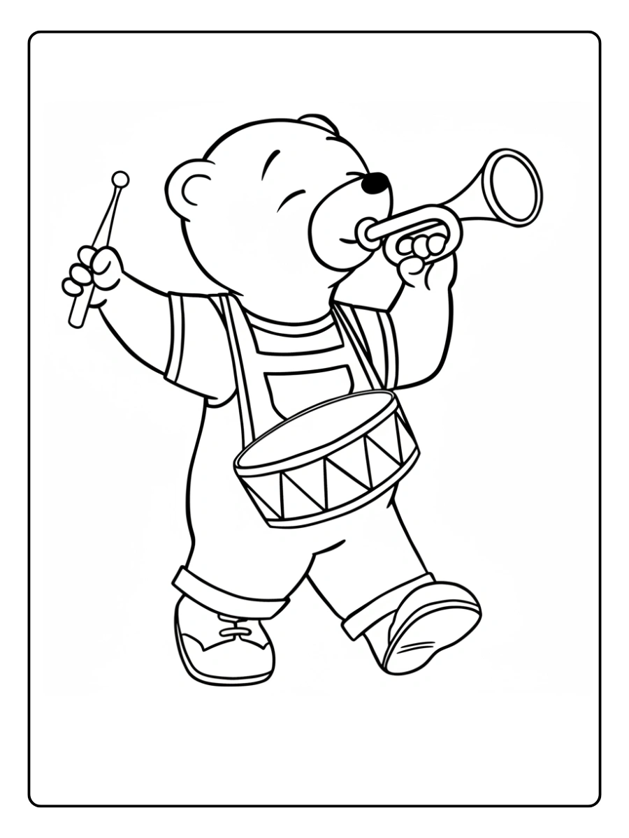 Coloriage Petit Ours Brun (13)