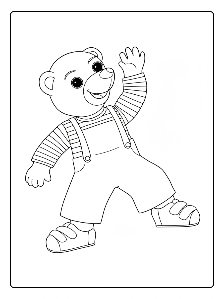 Coloriage Petit Ours Brun (16)
