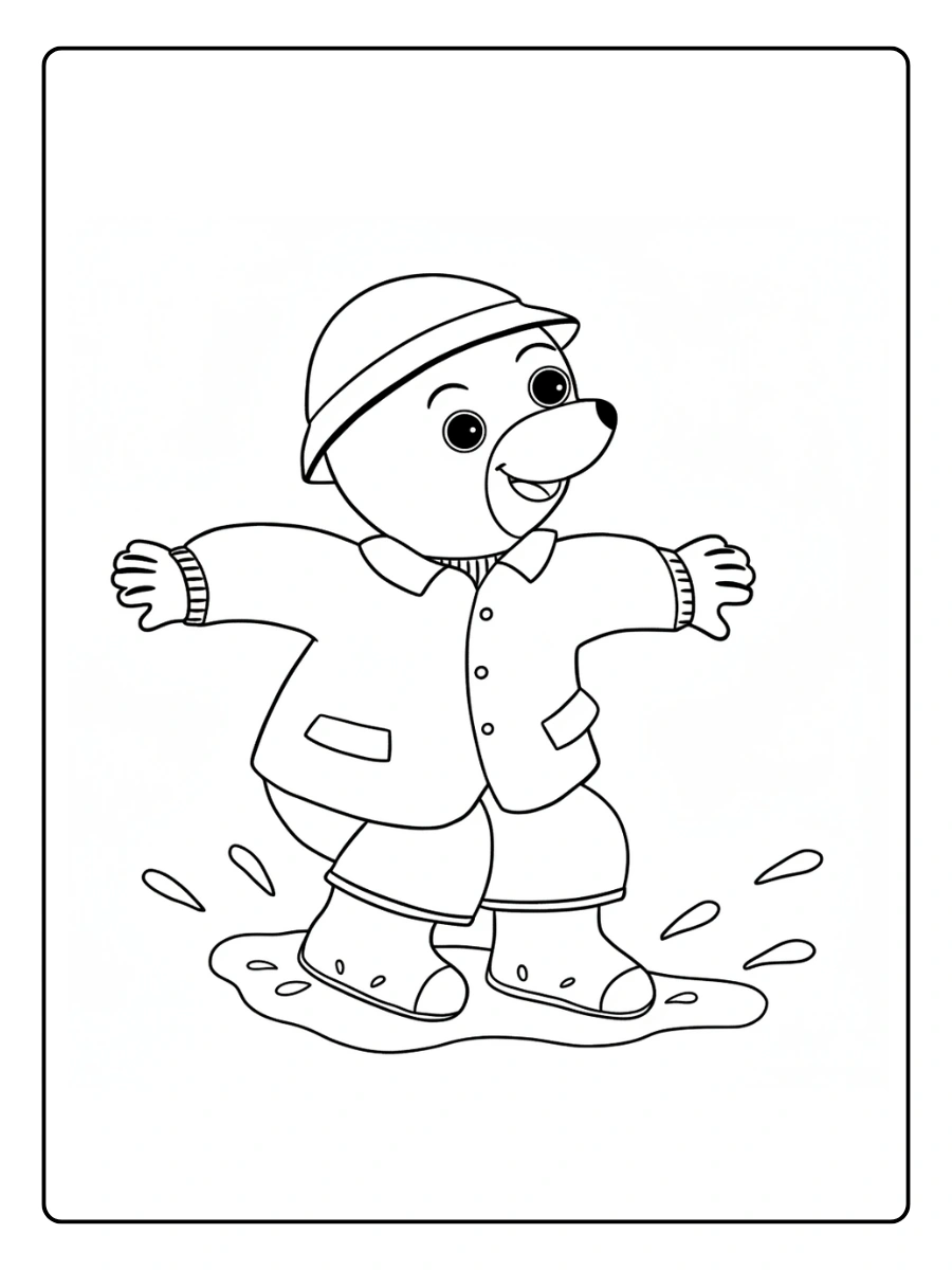 Coloriage Petit Ours Brun (20)