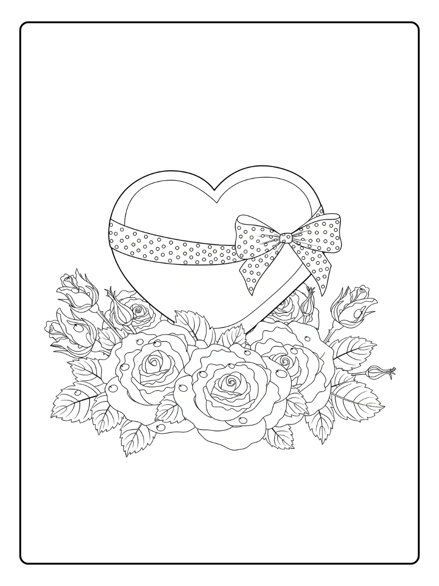 Coloriage Rose (16)