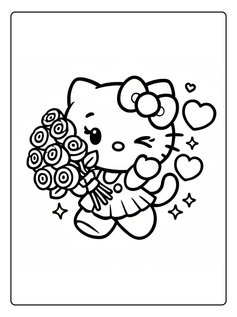 Coloriage Rose (26)
