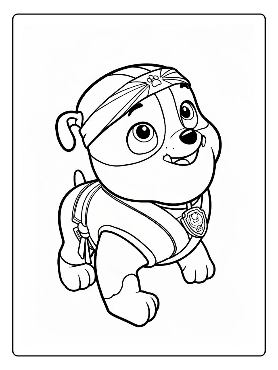 Coloriage Ruben Pat' Patrouille (1)