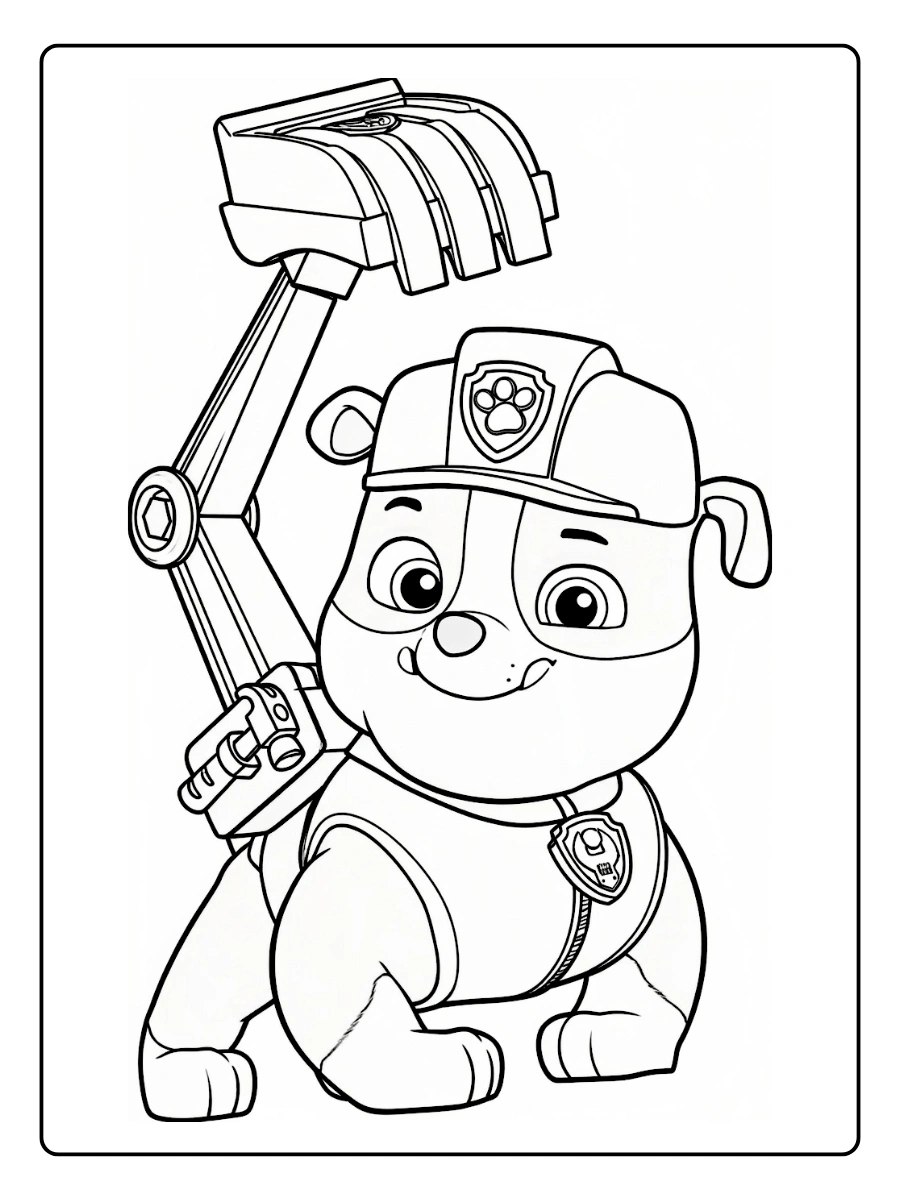 Coloriage Ruben Pat' Patrouille (3)