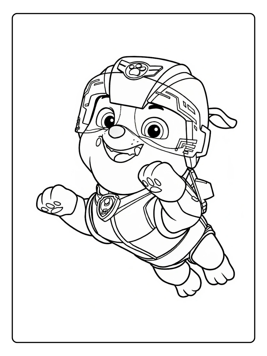 Coloriage Ruben Pat' Patrouille (5)