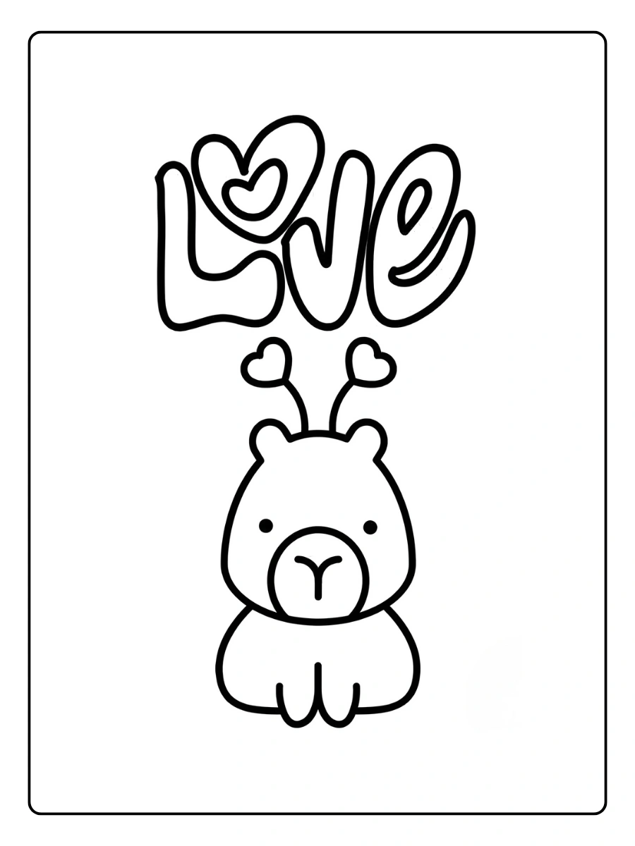 Coloriage Saint Valentin cœurs à imprimer et à colorier (16)