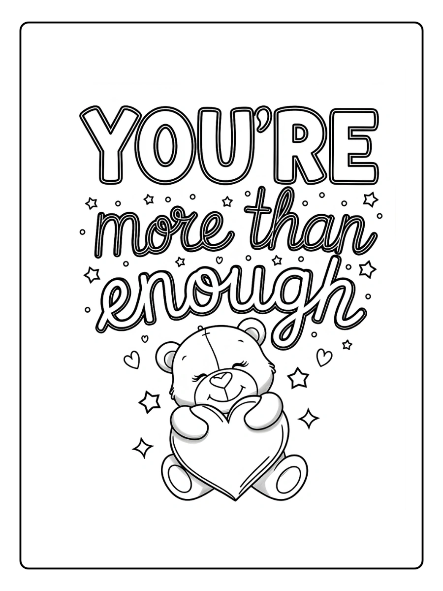 Coloriage Saint Valentin cœurs à imprimer et à colorier (5)