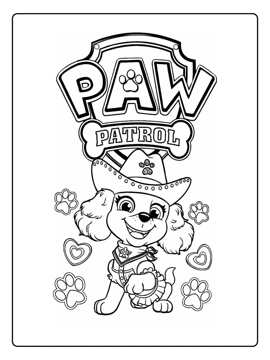 Coloriage Stella Pat' Patrouille (5)