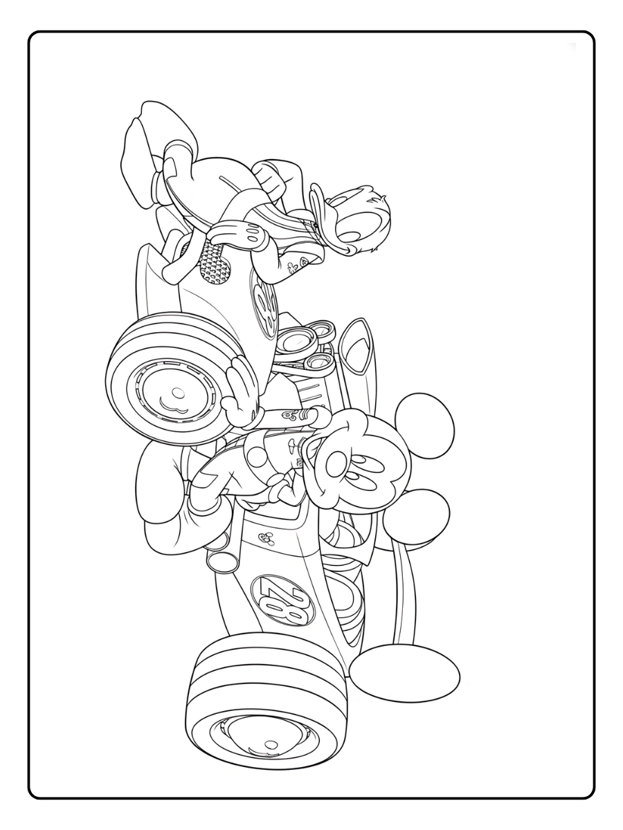 Coloriage Voiture de Course (18)