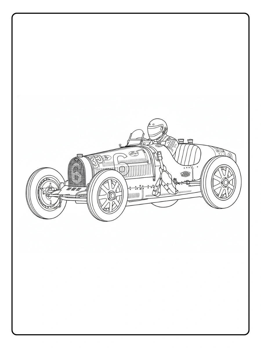 Coloriage Voiture de Course (19)