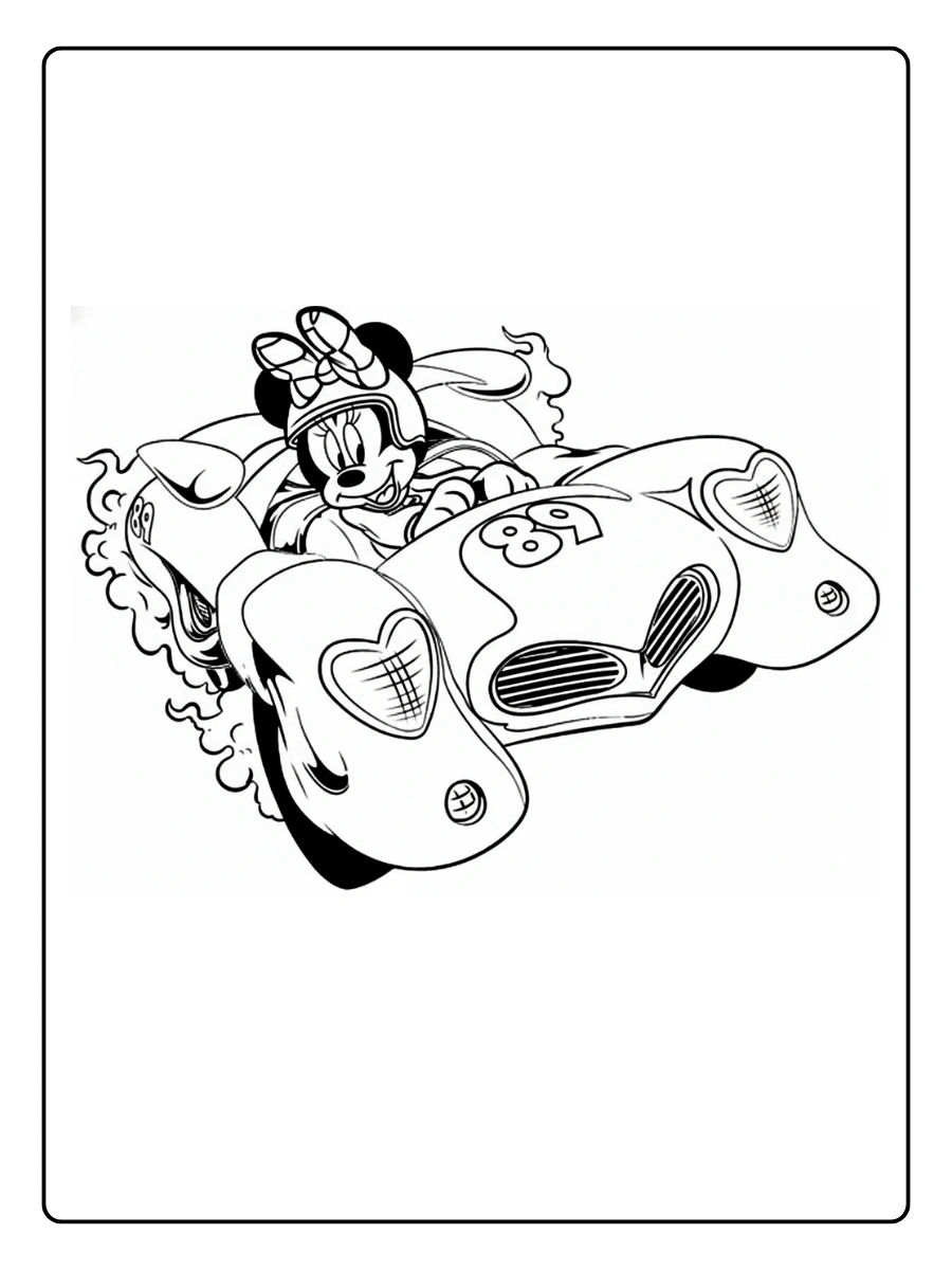 Coloriage Voiture de Course (6)