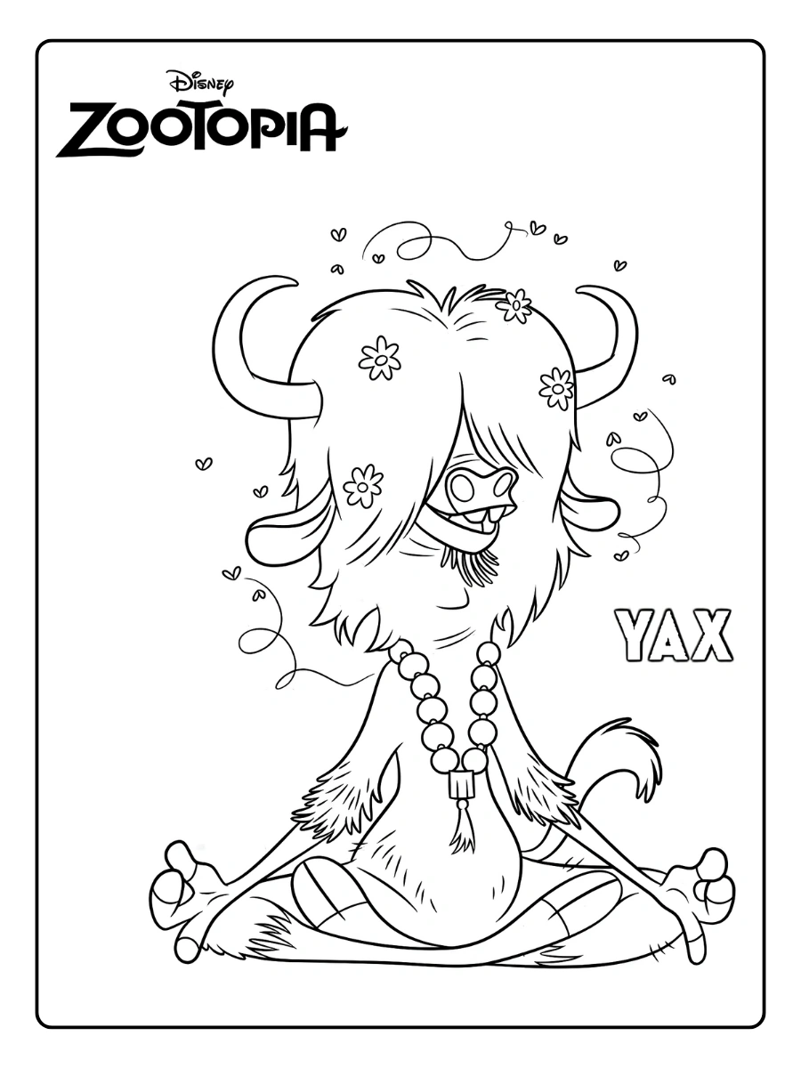 Coloriage Zootopia (1)