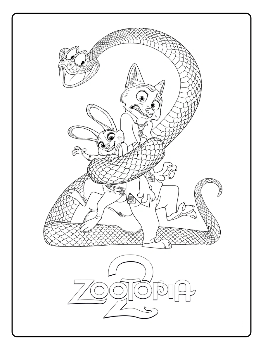 Coloriage Zootopia (10)