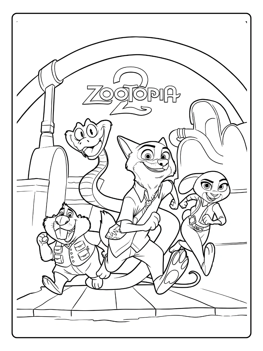 Coloriage Zootopia (14)