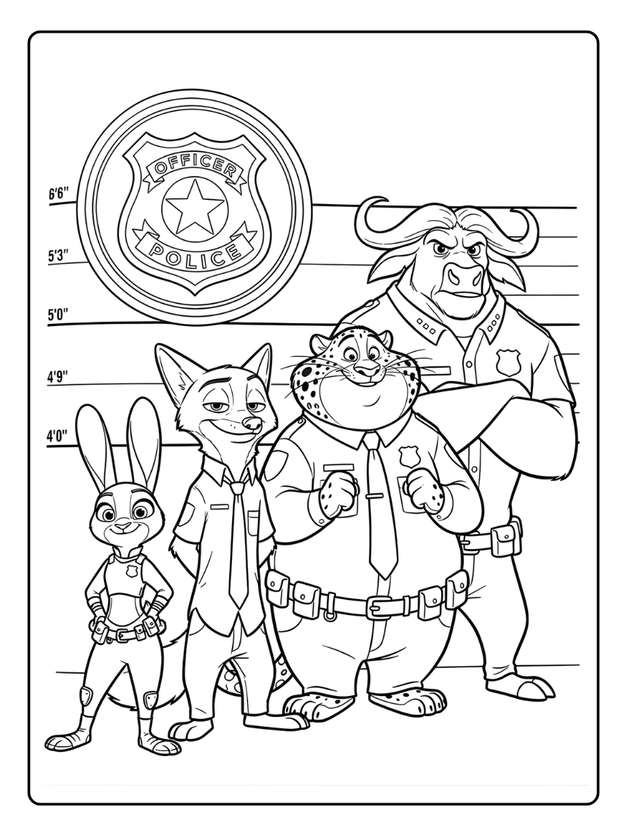 Coloriage Zootopia (18)