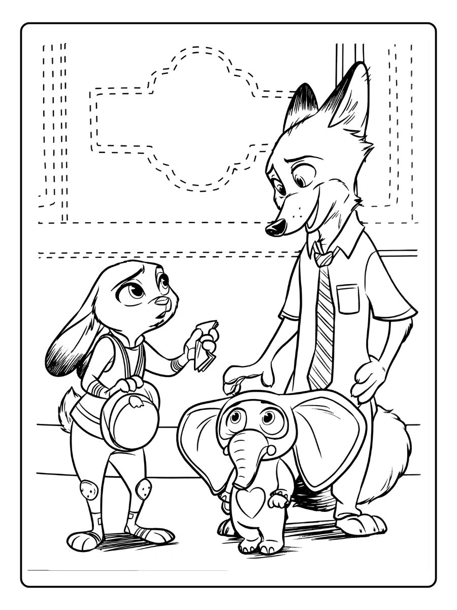 Coloriage Zootopia (31)