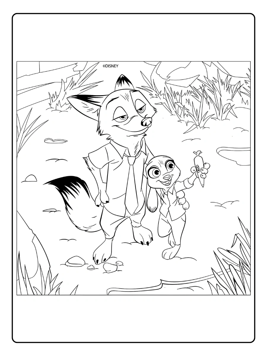 Coloriage Zootopia (34)
