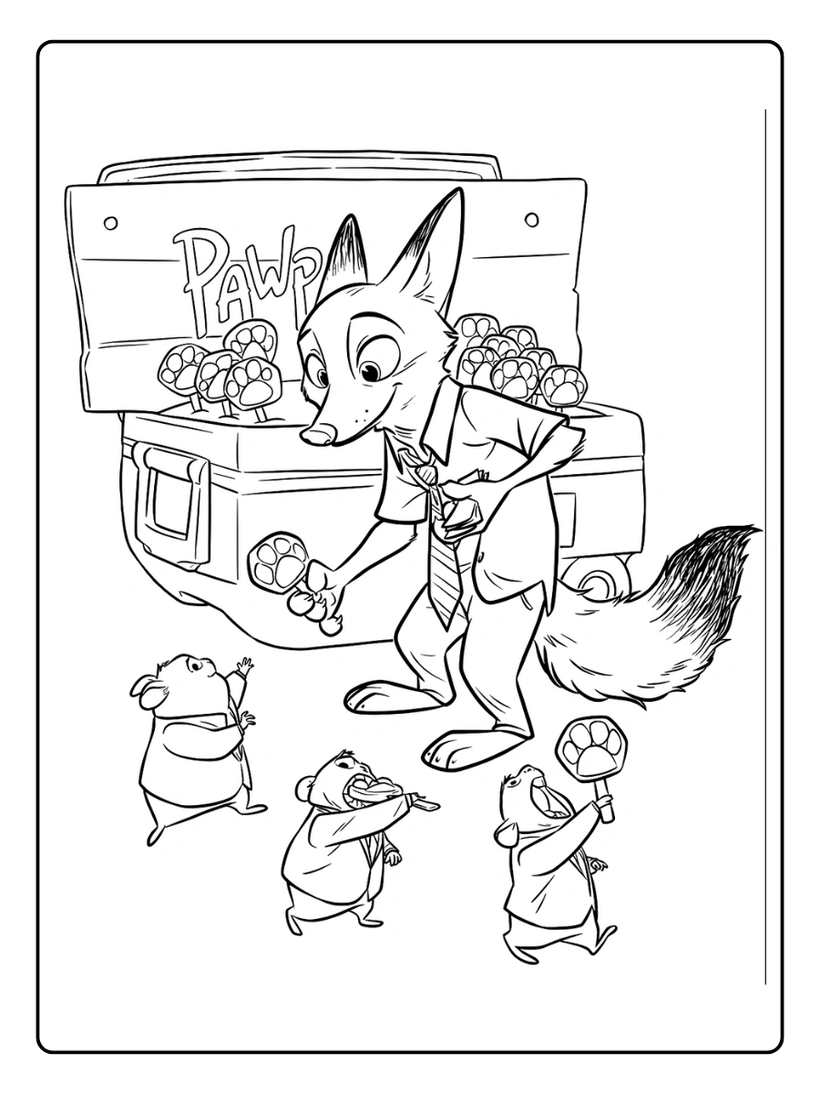 Coloriage Zootopia (35)